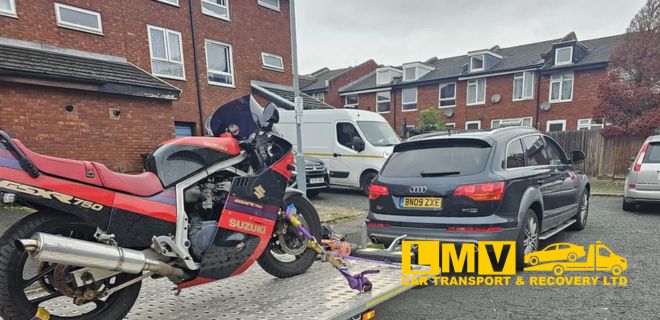 why Choose Car Recovery Peterborough for Motorcycle Transport Service in Wigsthorpe?