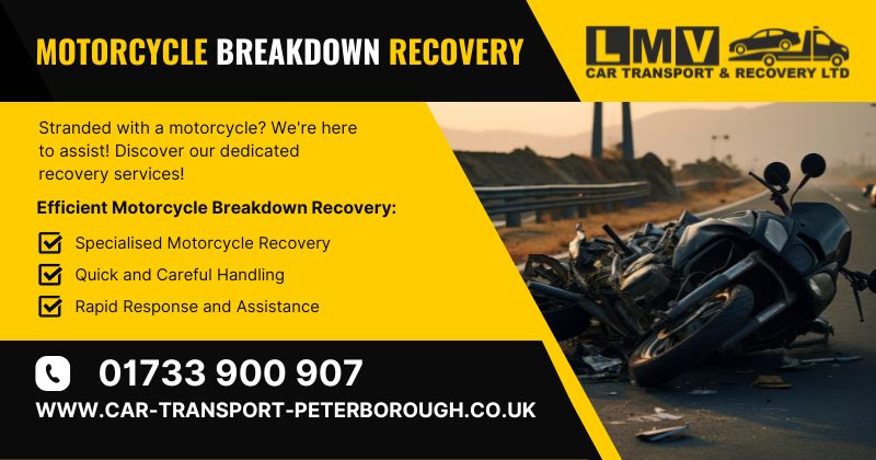 About Motorcycle Breakdown Recovery in Paston