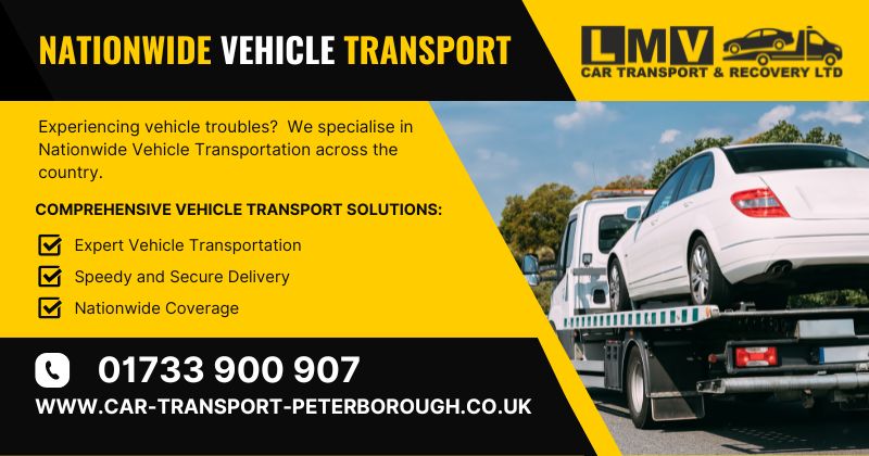 About Car Transport from or to Peterborough