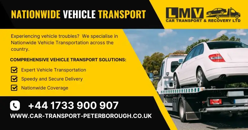 About Car Transport from or to Peterborough